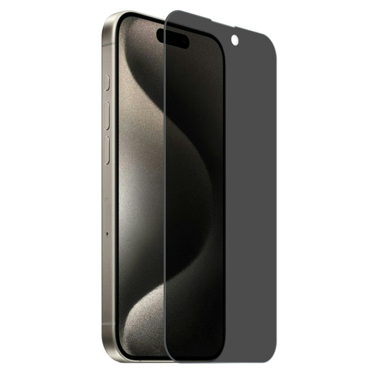 Northjo iPhone 15 (Pro) Screenprotector Privacy