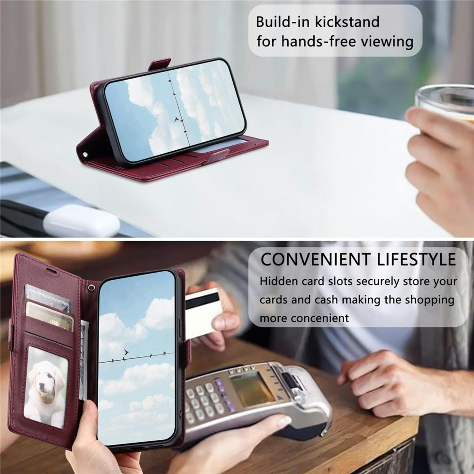 TwoTone Samsung Galaxy S25 FE Booky Rood