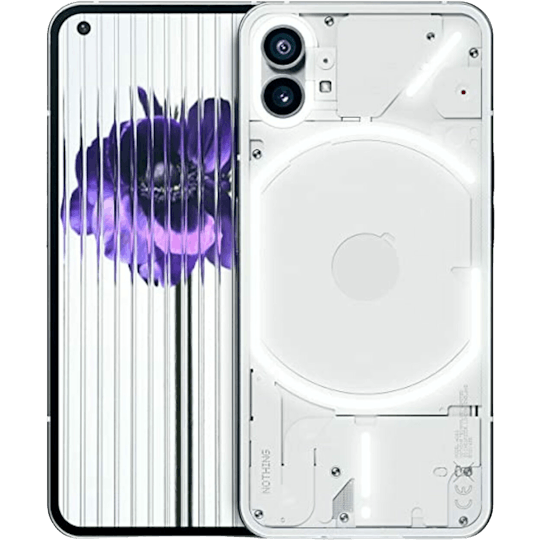 Nothing Phone (1) White - Voorkant & achterkant