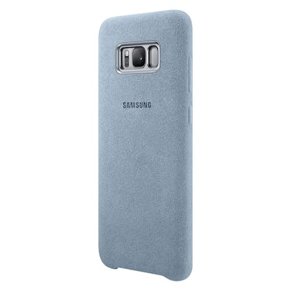 Samsung Galaxy S8 Plus Alcantara Cover Mint