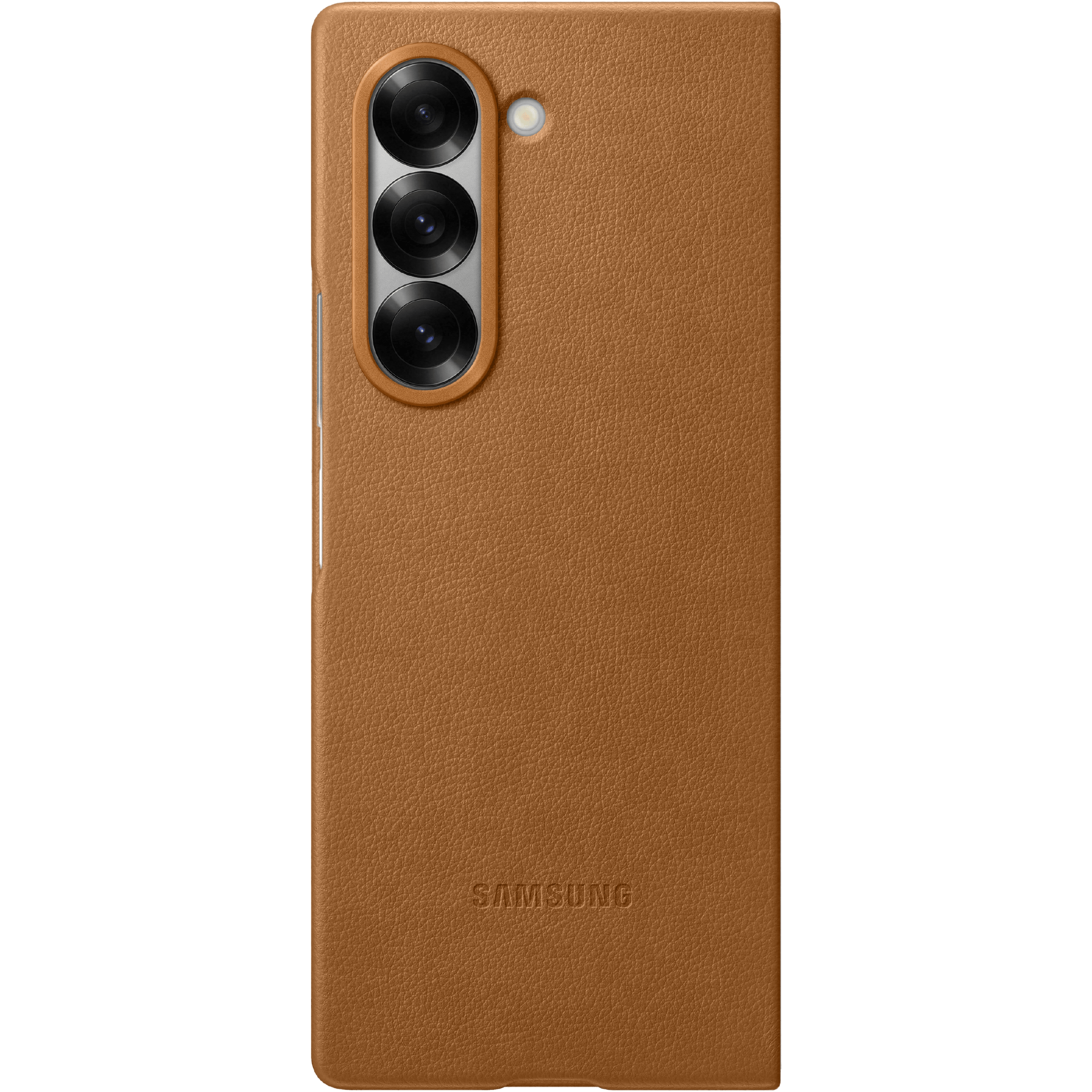 Samsung Galaxy Z Fold6 Kindsuit Hoesje Bruin - Achterkant