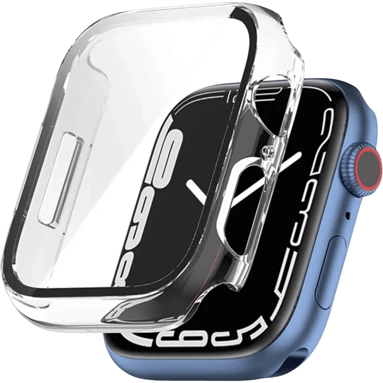 Mocaa Apple Watch Series 9 Beschermhoesje Transparant