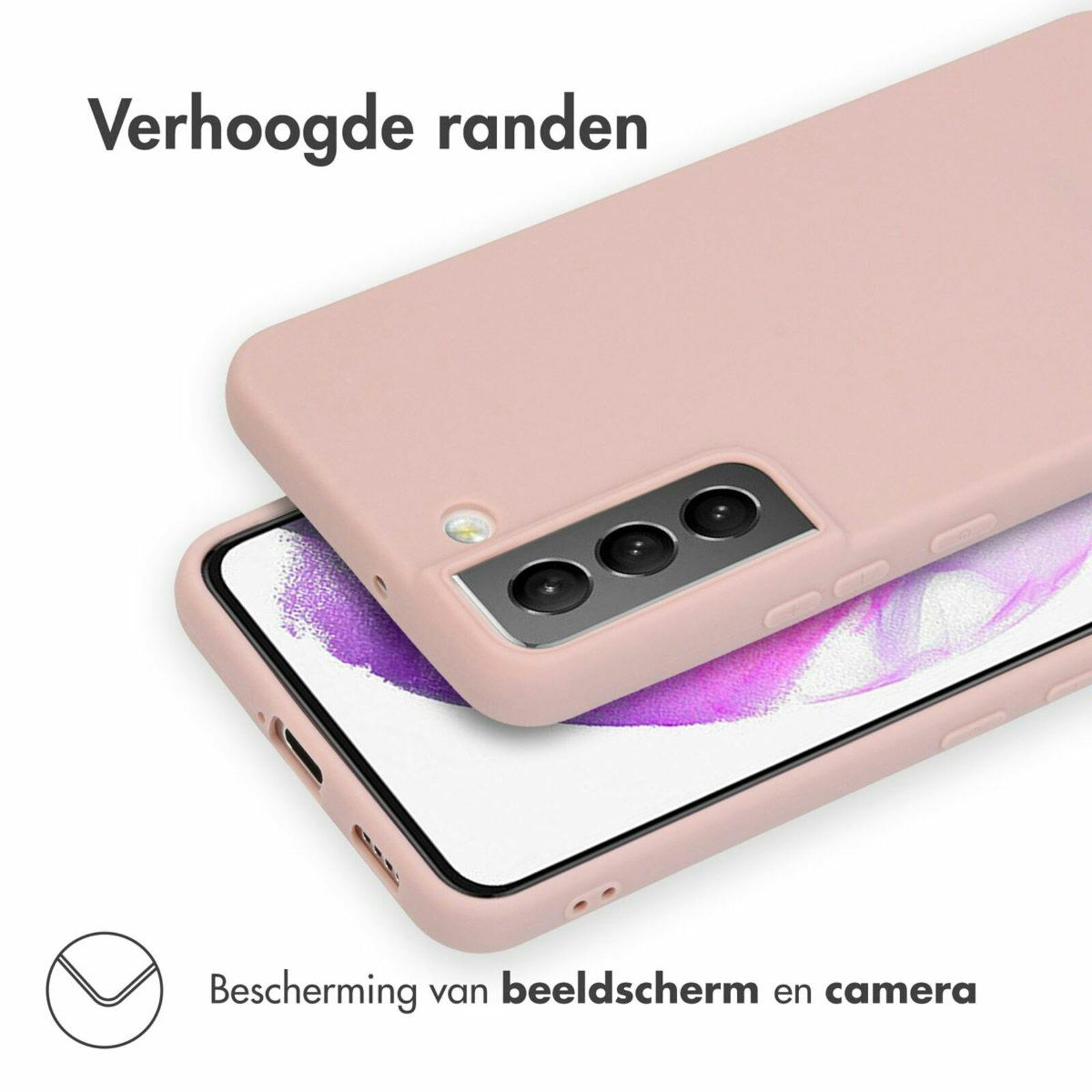 Kees Galaxy S22 Telefoonhoesje Roze
