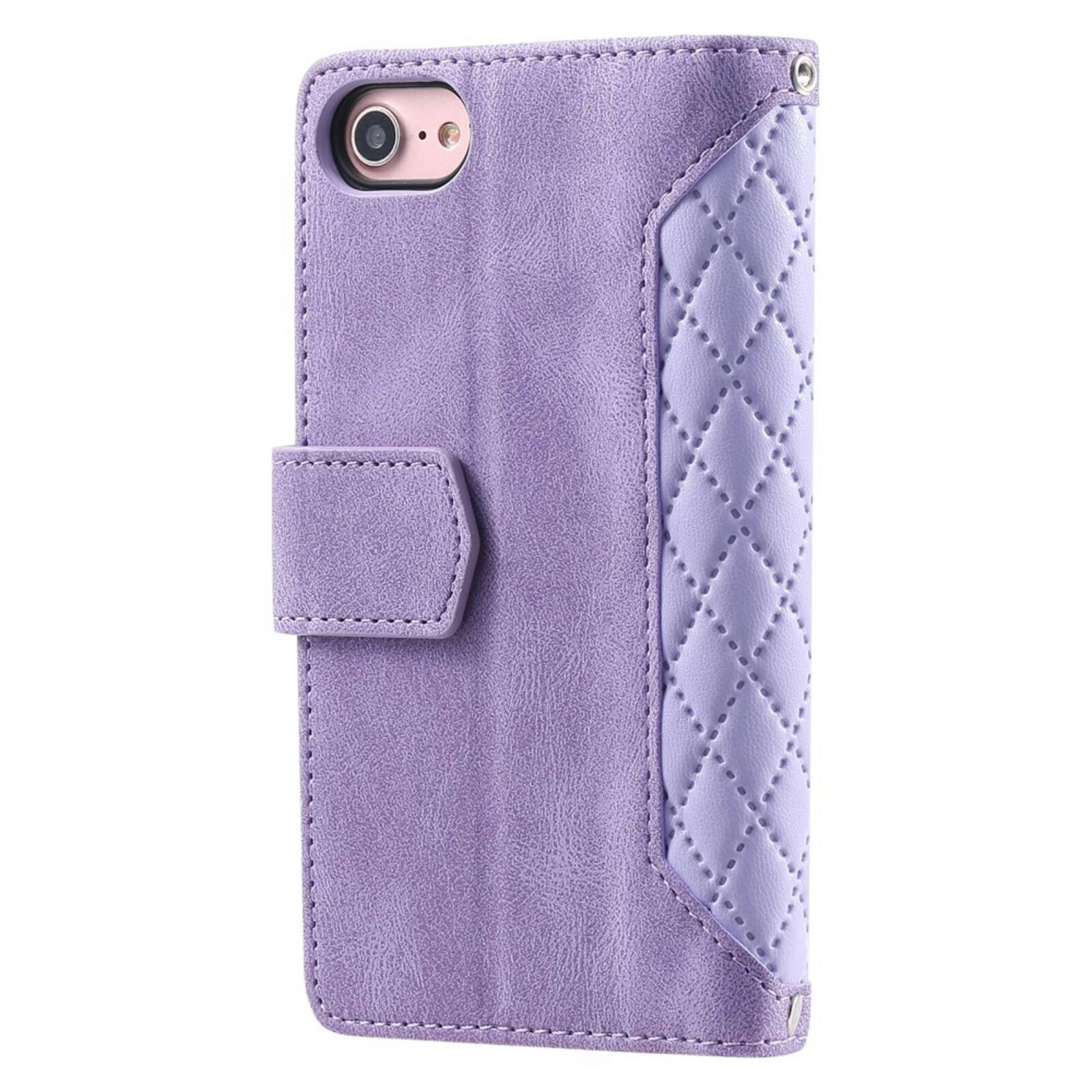 TwoTone Apple iPhone 16e Wallet Hoesje Paars