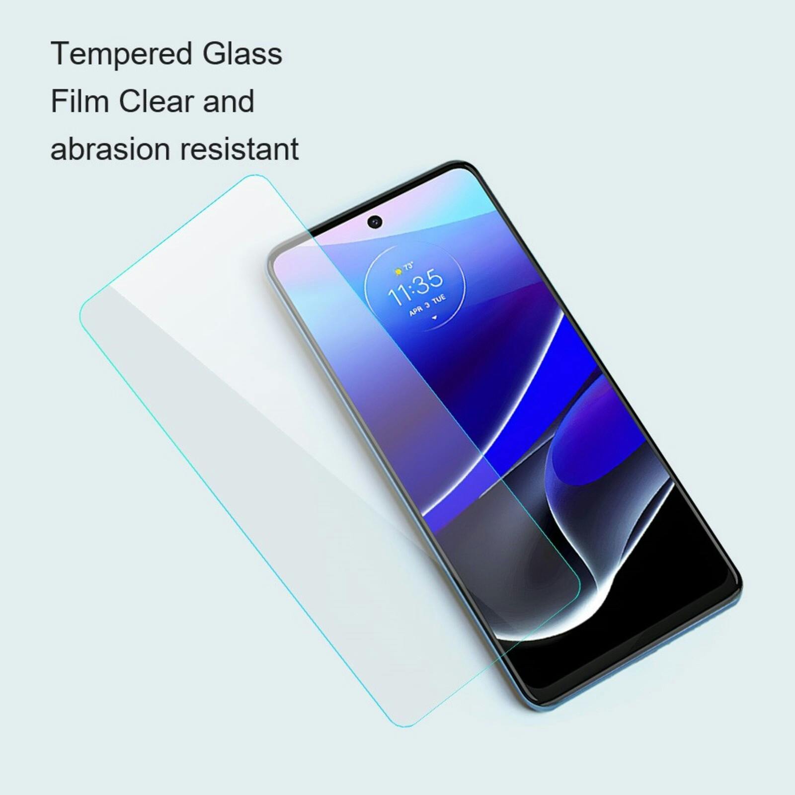Amorus Motorola G15 Screenprotector Gehard Glas Transparant