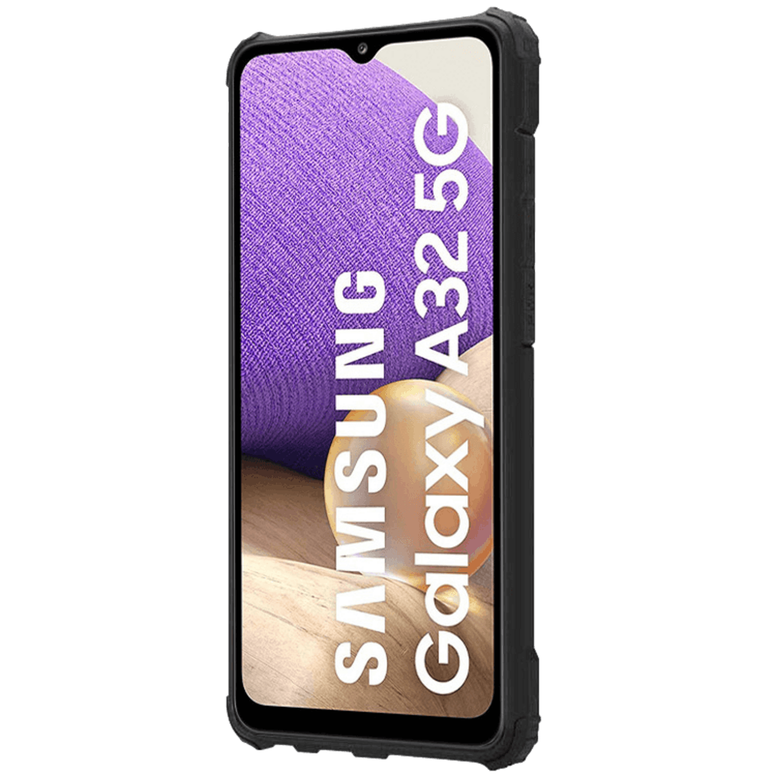 CaseBody Samsung A32 5G Shockproof Hoesje Steel Armor Blauw