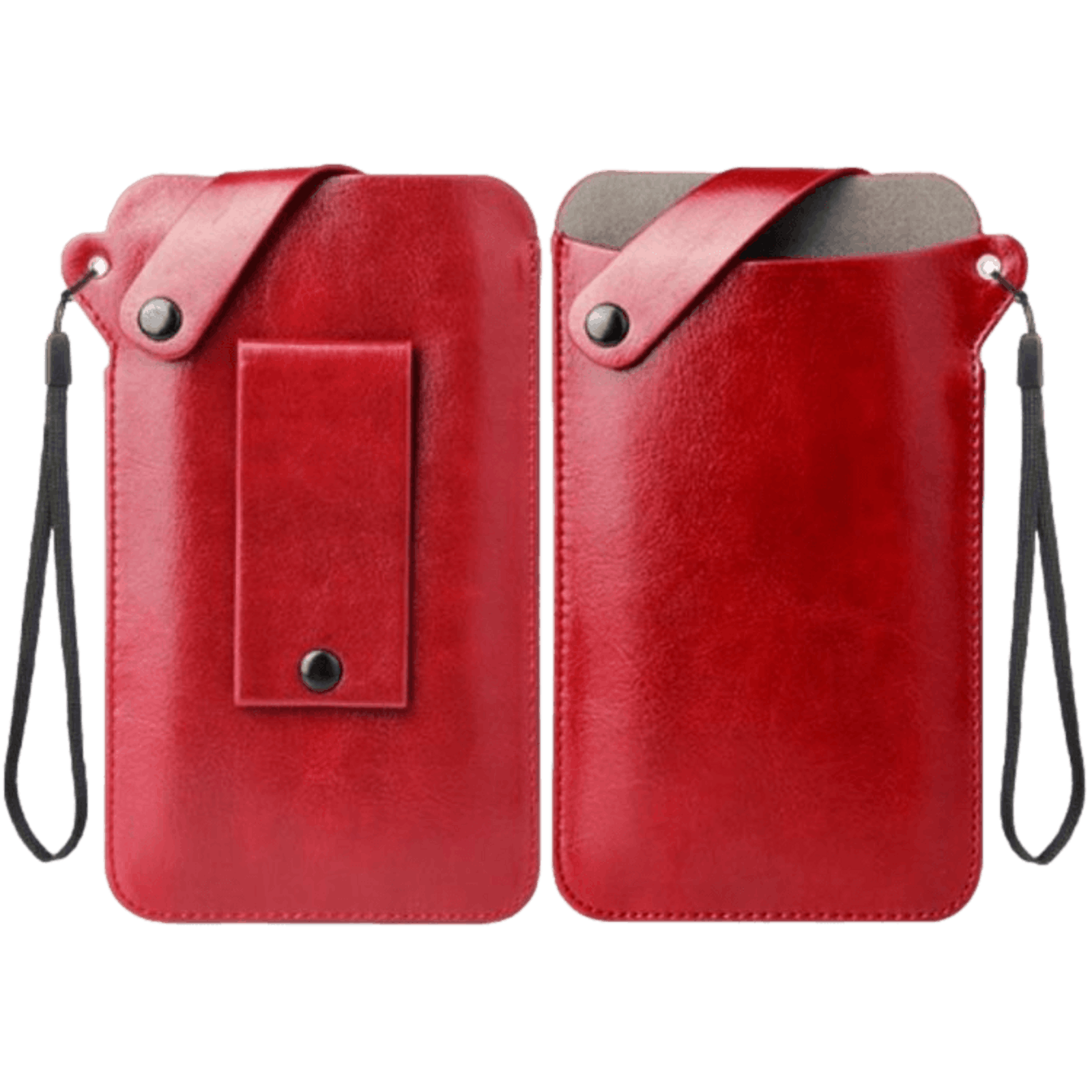 CaseBody Pocket Sleeve met Riemband Rood L