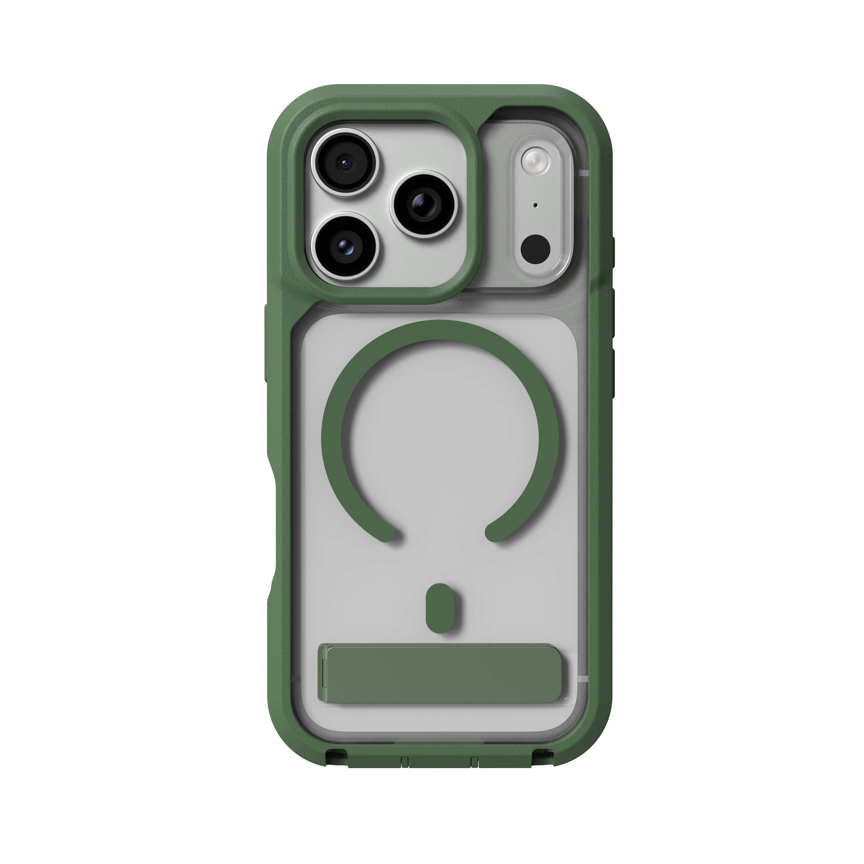 ZAGG iPhone 17 Pro / 18 Pro Rainier MagSafe Hoesje met Kickstand Groen