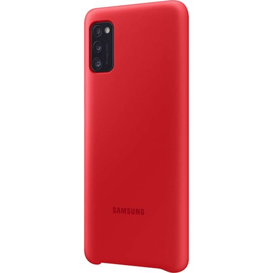 Samsung Galaxy A41 Silicone Cover Red