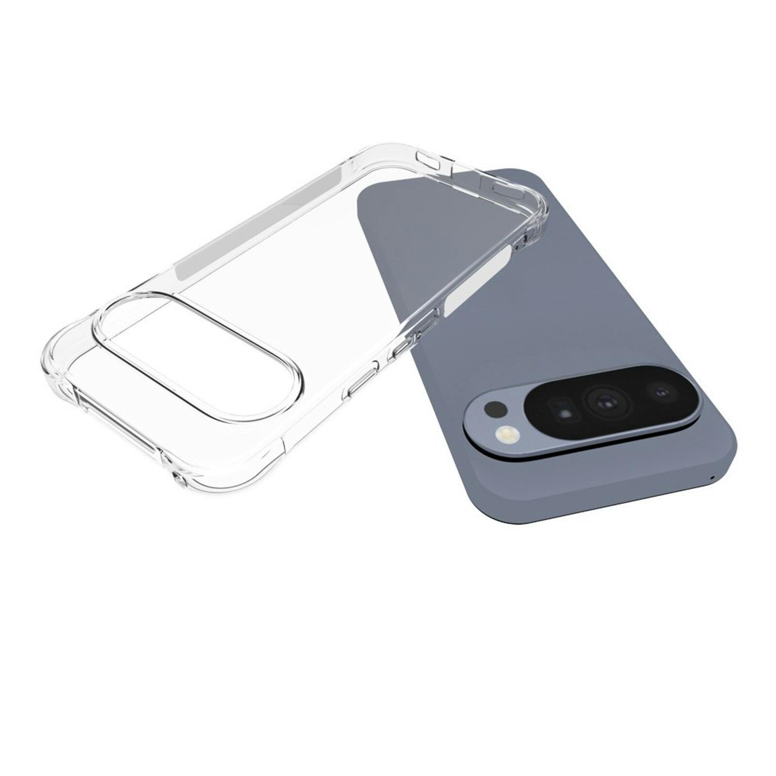 CaseBody Google Pixel 11 Pro Shockproof Hoesje Transparant