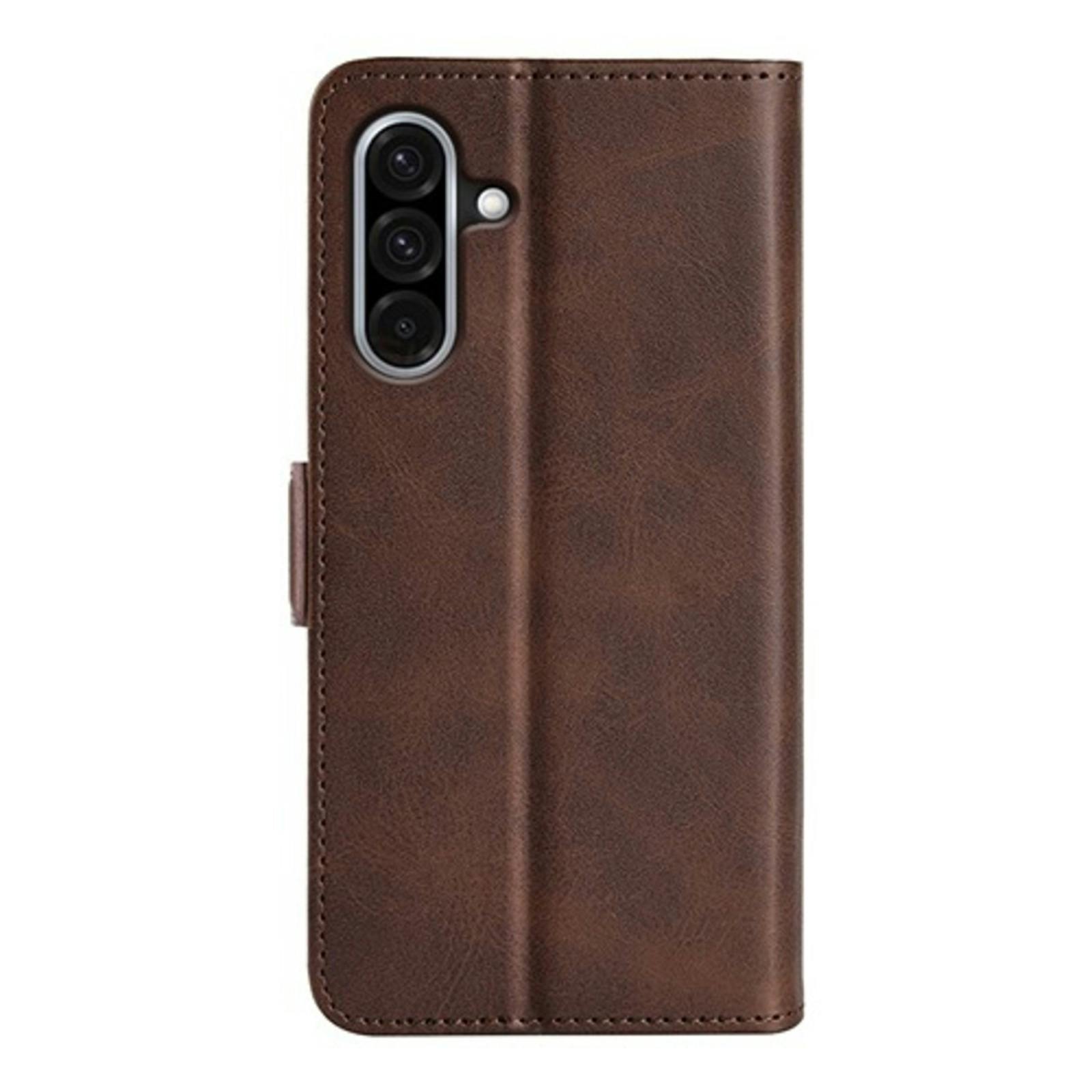Comfycase Samsung Galaxy A56 / A36 Bookcase Hoesje Bruin