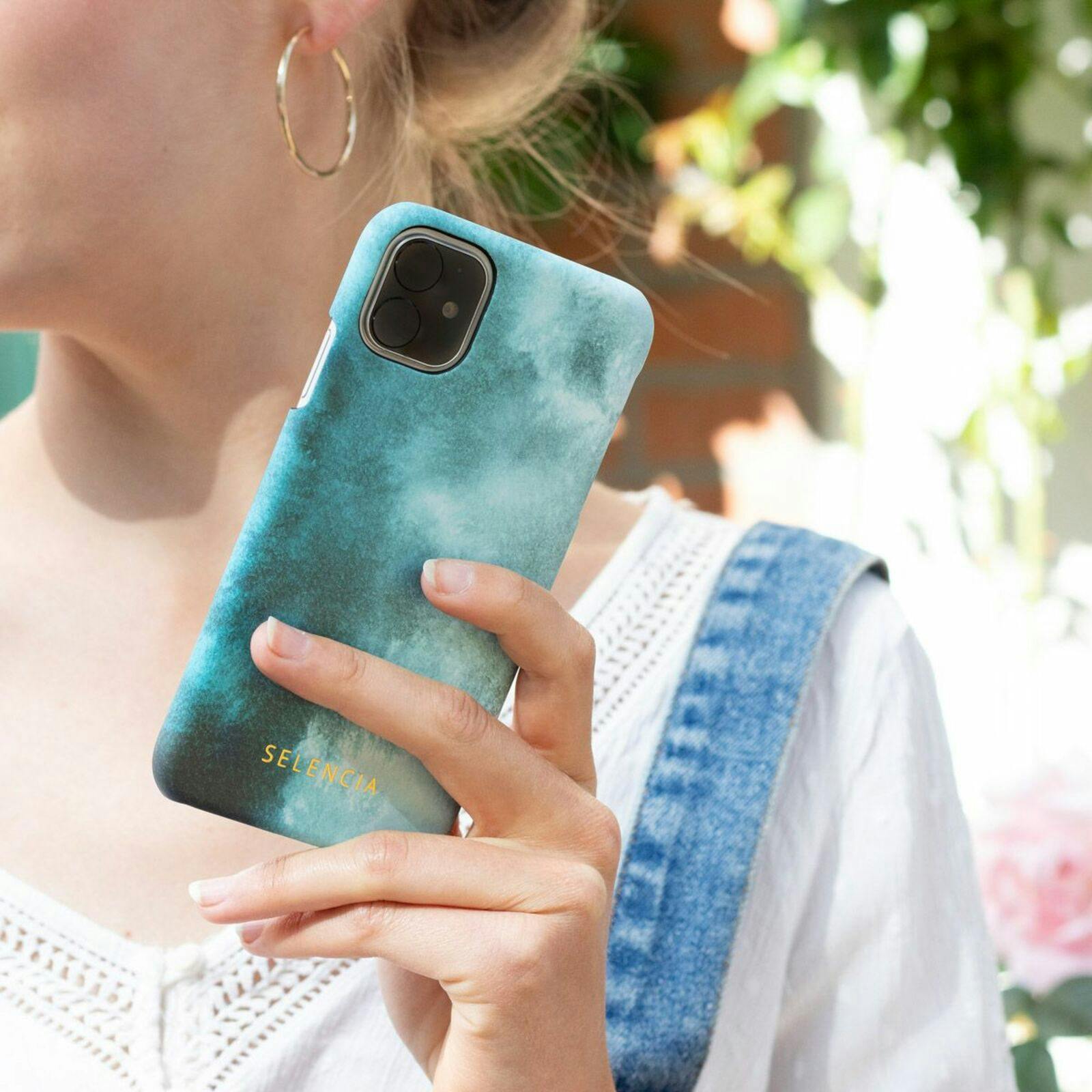 Selencia Galaxy S22 Plus Fashion Hoesje Air Blue