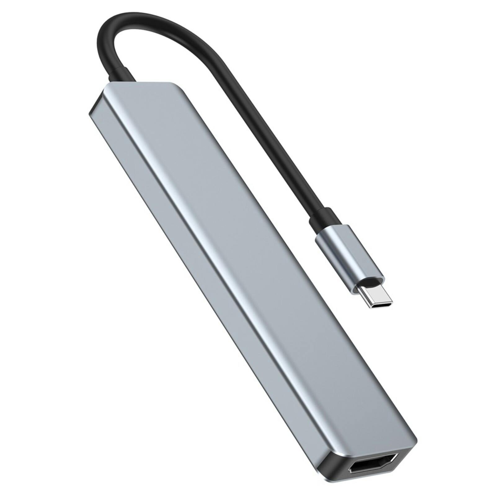 Joyroom 7-in-1 USB-C Docking Station Zwart 1m