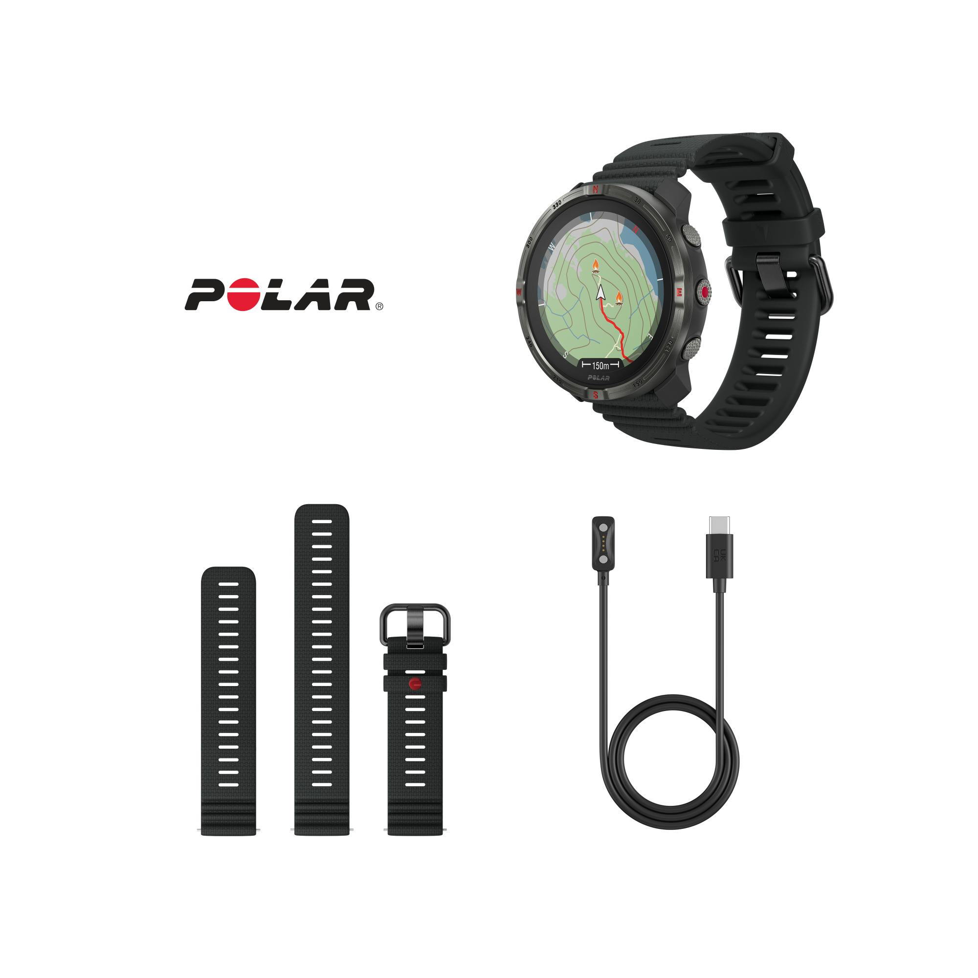 Polar Grit X2 Zwart