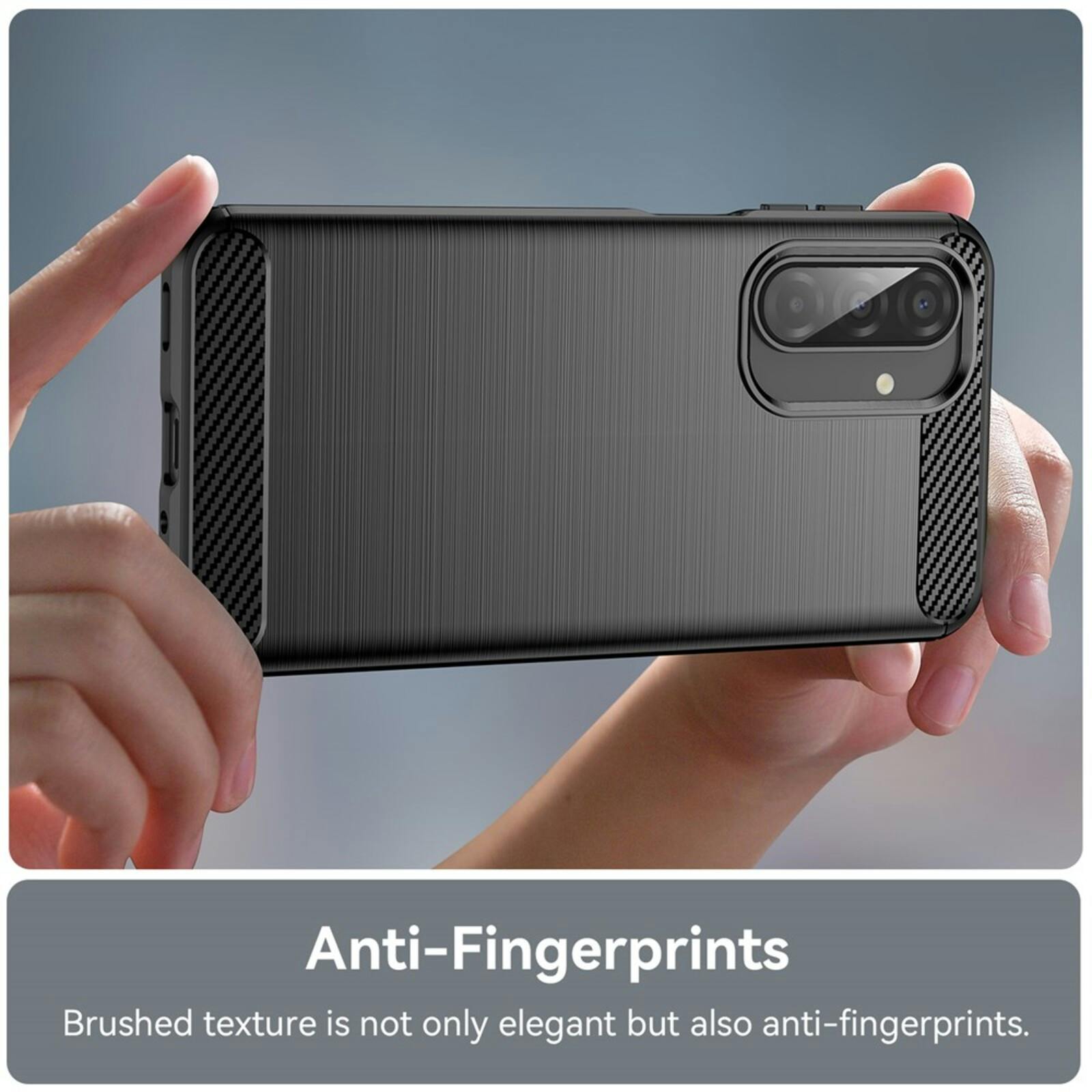 Mocaa Samsung A17 (5G) Schokbestendig Hoesje Zwart