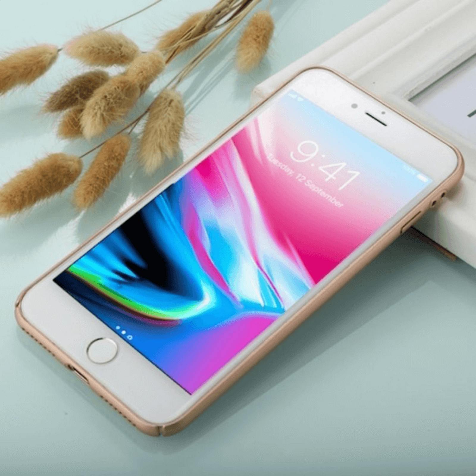 Comfycase iPhone 7 Plus / 8 Plus Sky Case Goud