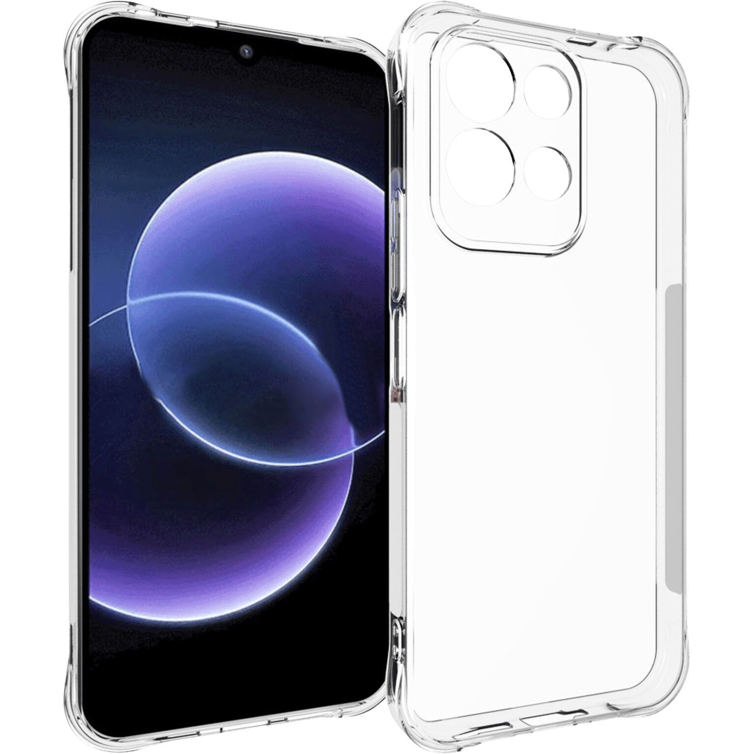 CaseBody Xiaomi Redmi 17 Shockproof Hoesje Transparant