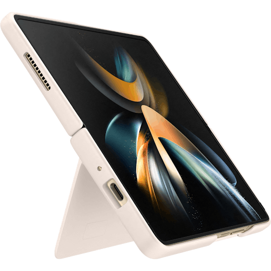 Samsung Galaxy Z Fold4 Protective Standing Hoesje Geel