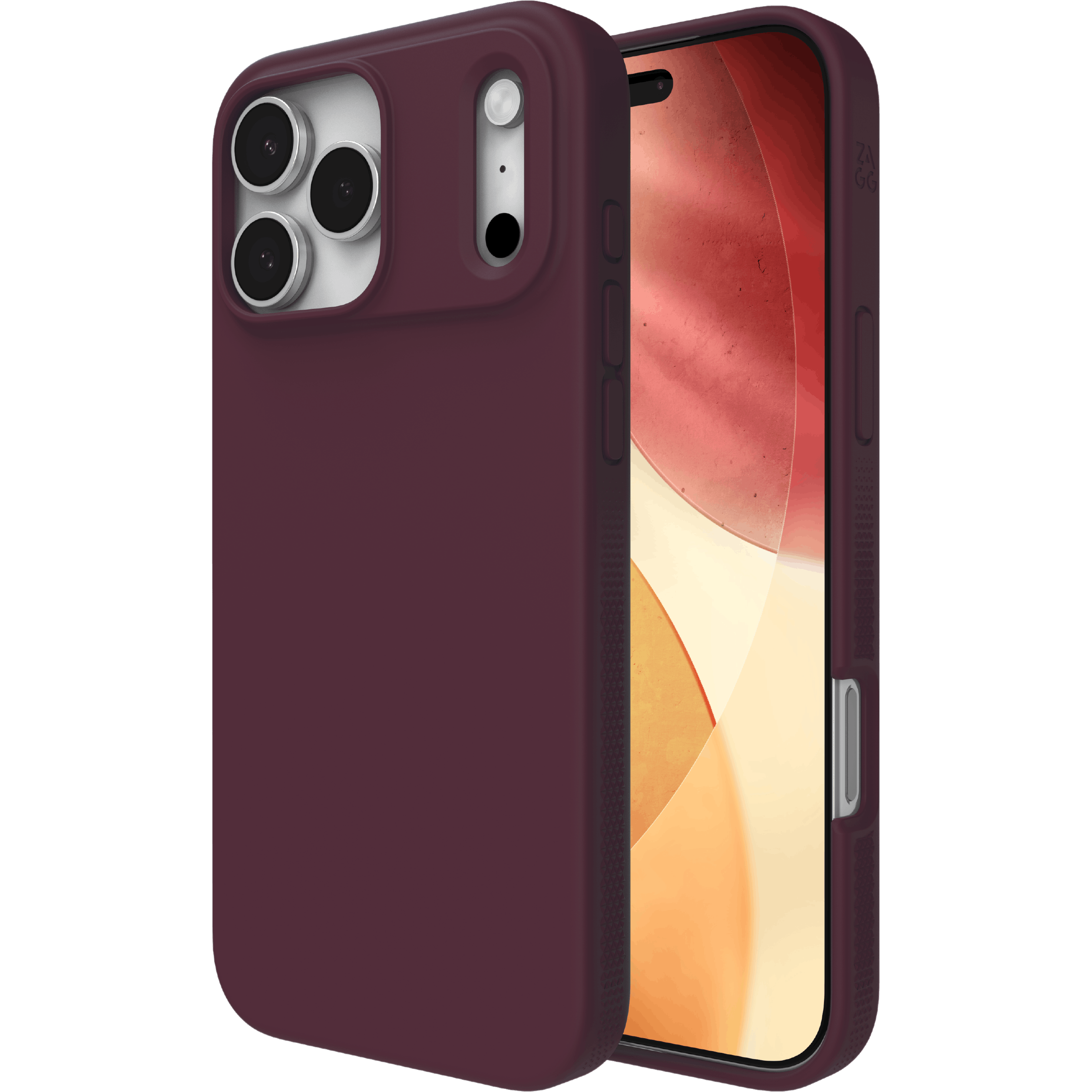 ZAGG iPhone 17 Pro Max MagSafe Manhattan Case Burgundy