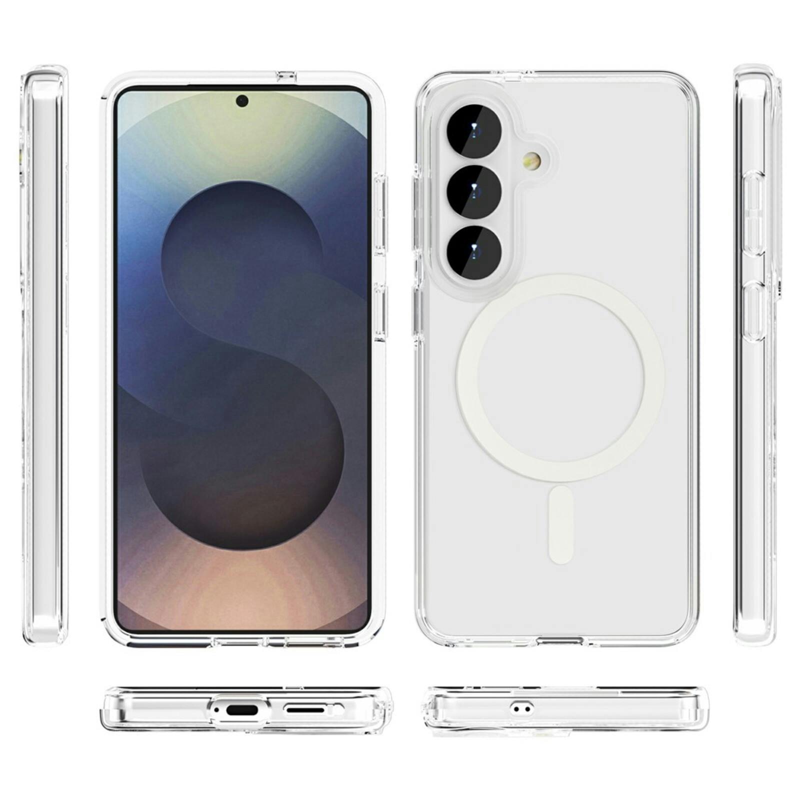 CaseBody Samsung Galaxy S26 Plus Magnetic Hoesje Transparant