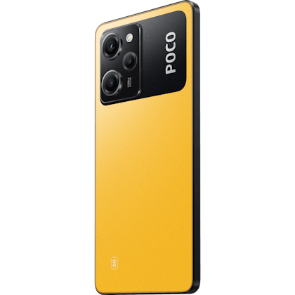 POCO X5 Pro 5G Yellow - Aanzicht vanaf rechts