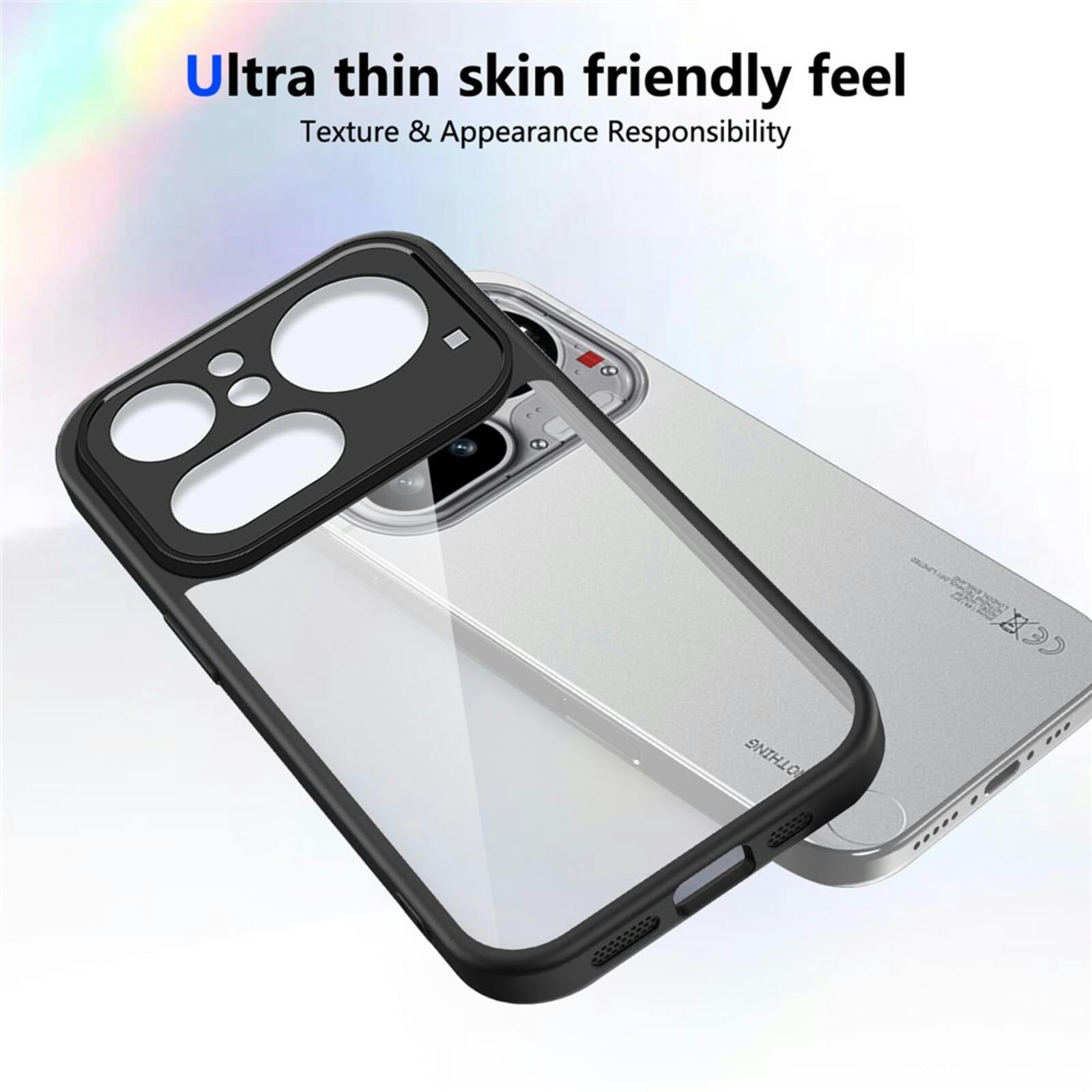 TwoTone Nothing Phone (4a) Pro Backcover Zwart