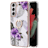 CaseBody Samsung Galaxy S21 Case Met Ringhouder Floral