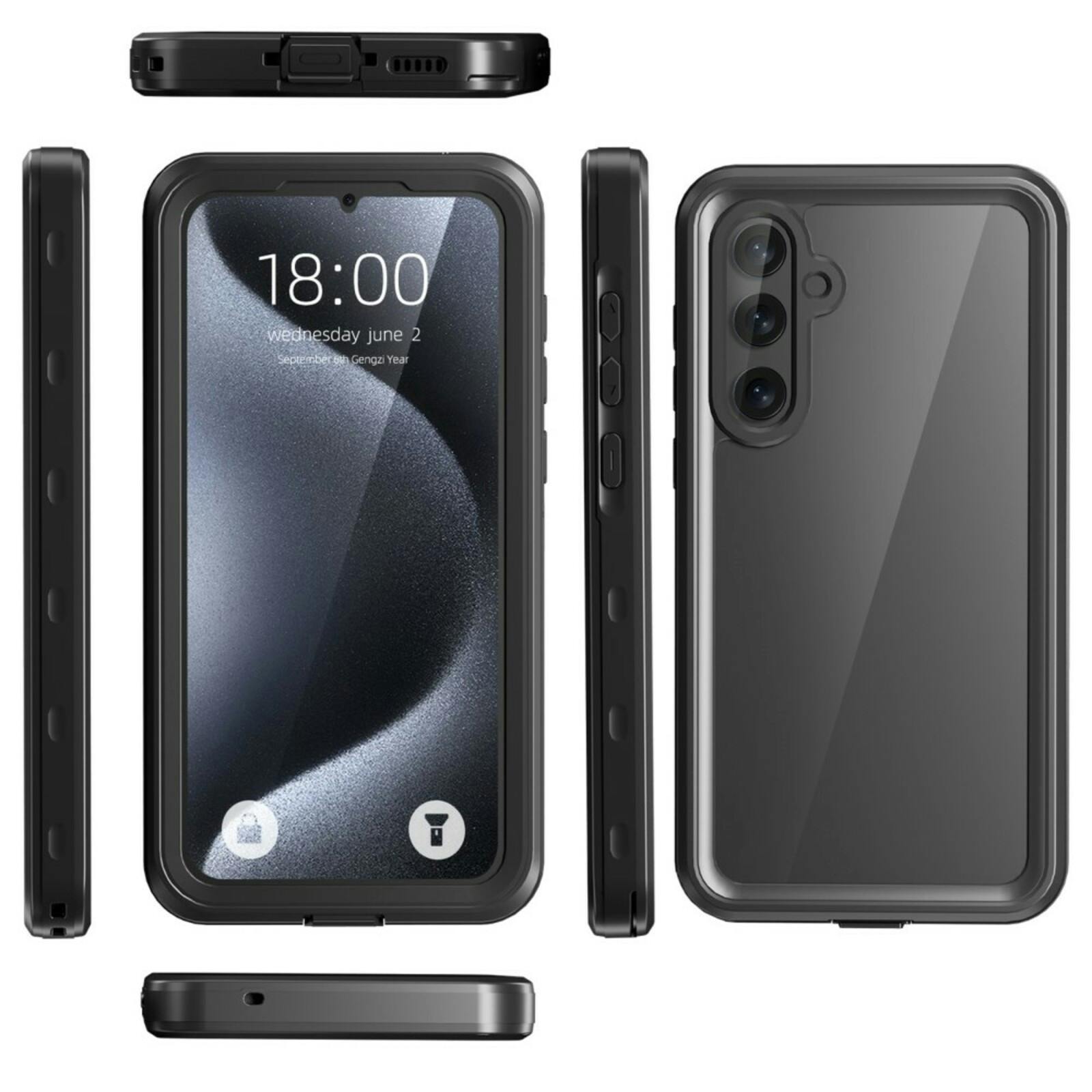 REDPEPPER Samsung Galaxy A35 Dot Pro Waterproof Hoesje Zwart