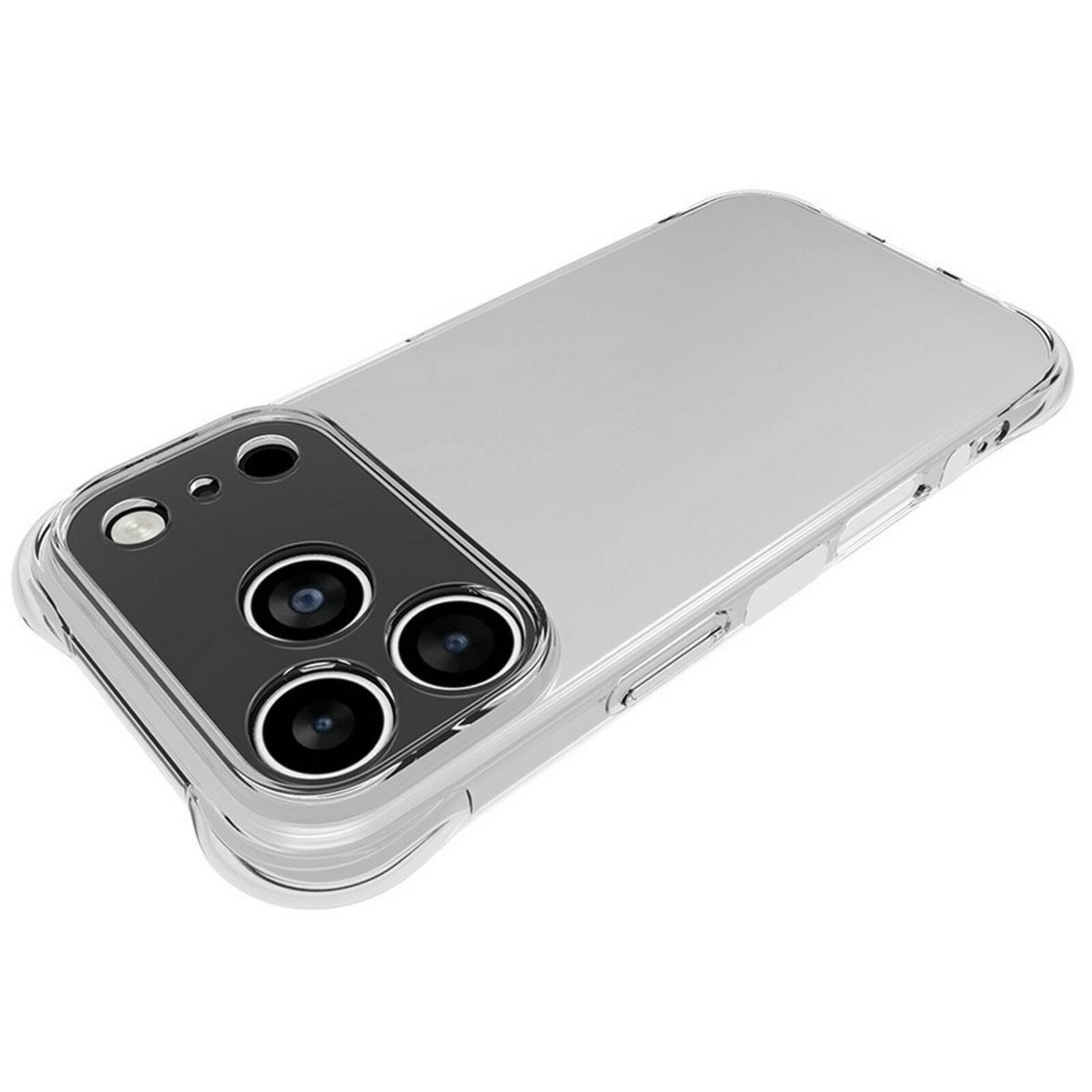 CaseBody Apple iPhone 17 Pro Shockproof Hoesje Transparant