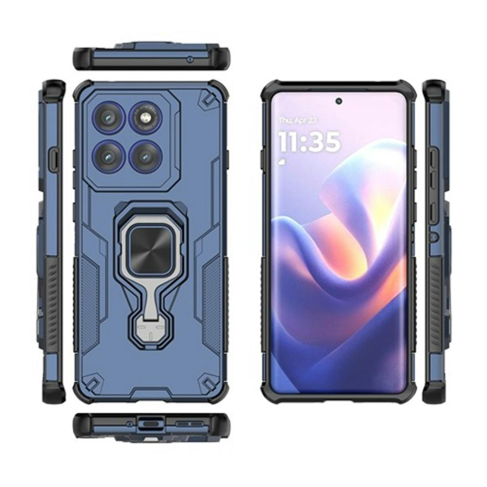 CaseBody Motorola Edge 60 Pro Shield Case Blauw