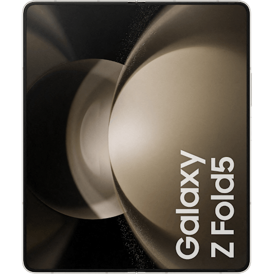 Samsung Galaxy Z Fold5 5G Beige - Voorkant
