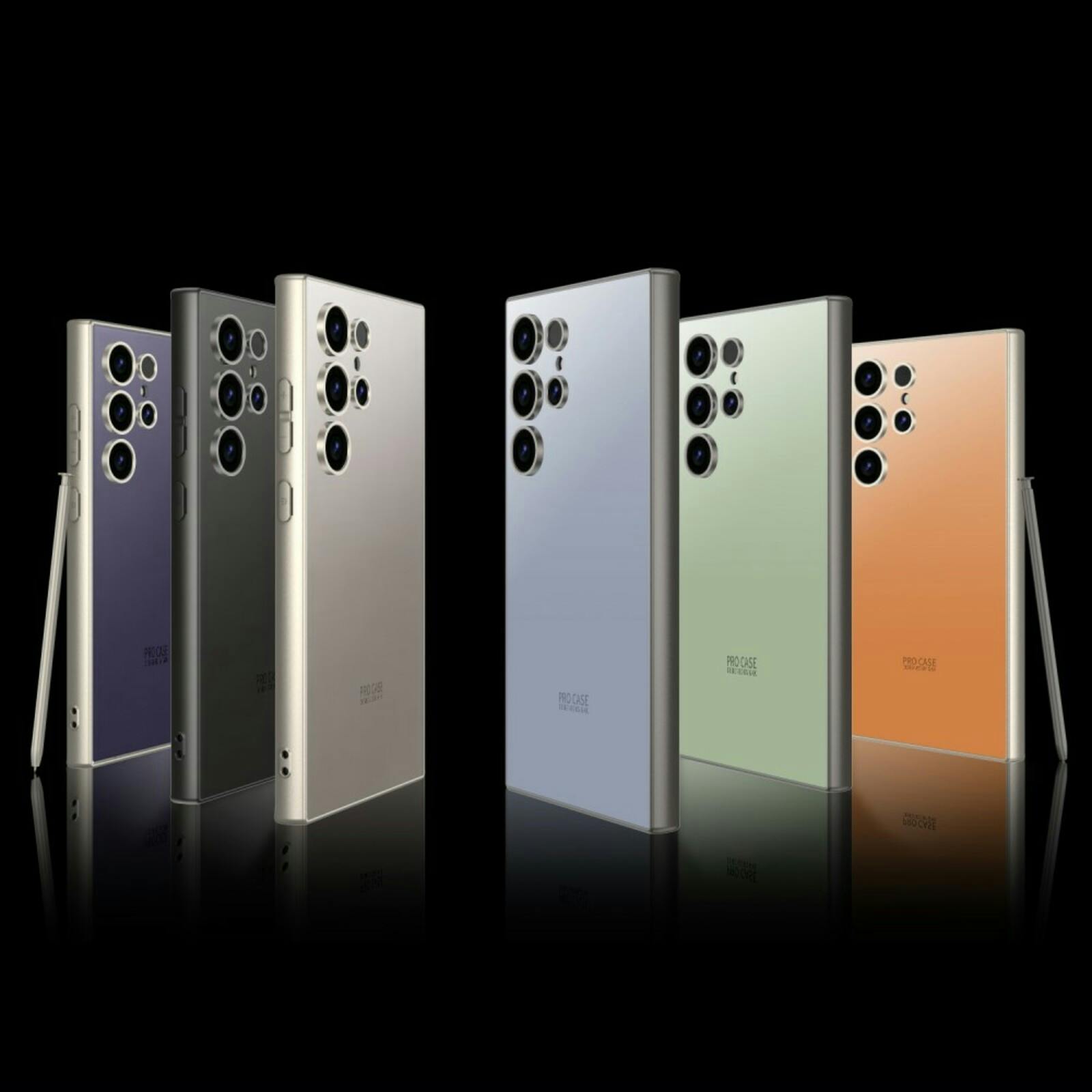 GKK Samsung Galaxy S24 Ultra Beschermcase Zwart