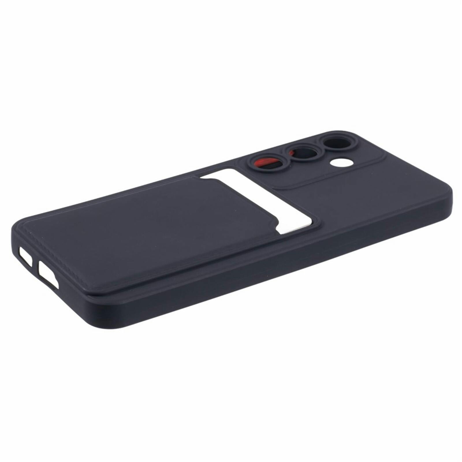 CaseBody Samsung Galaxy A05s Telefoonhoesje met Kaarthouder Zwart