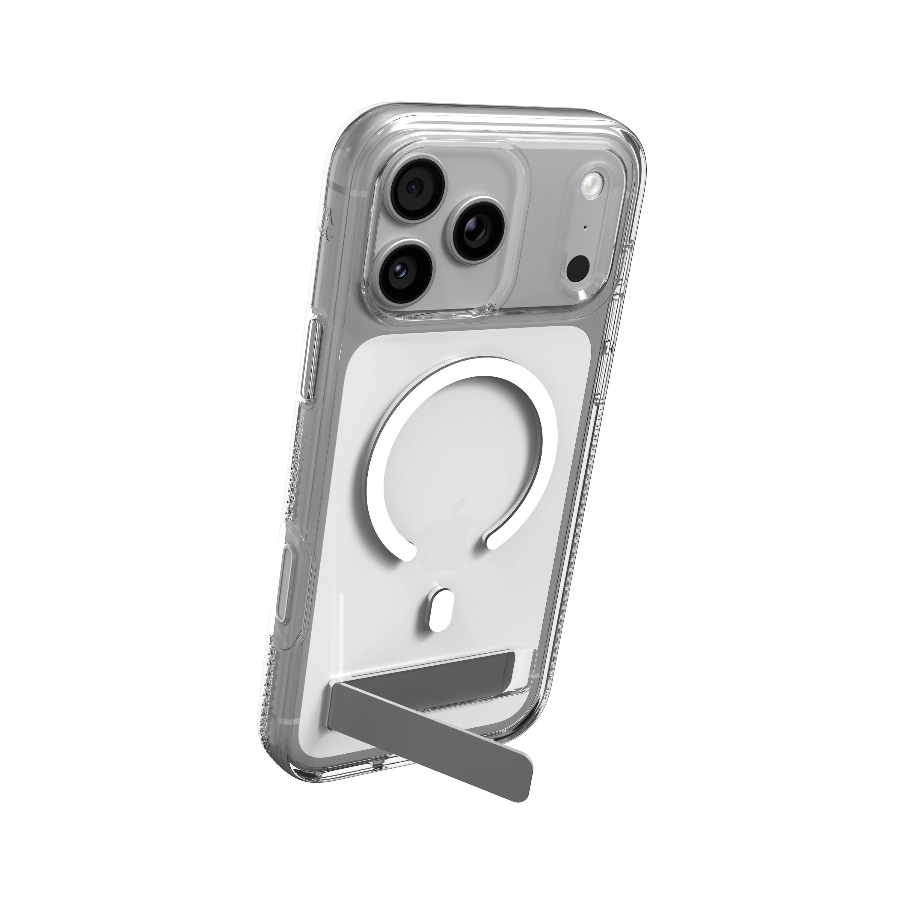 ZAGG iPhone 17 Pro Max/ 18 Pro Max MagSafe Crystal Palace Hoesje met Kickstand Transparant