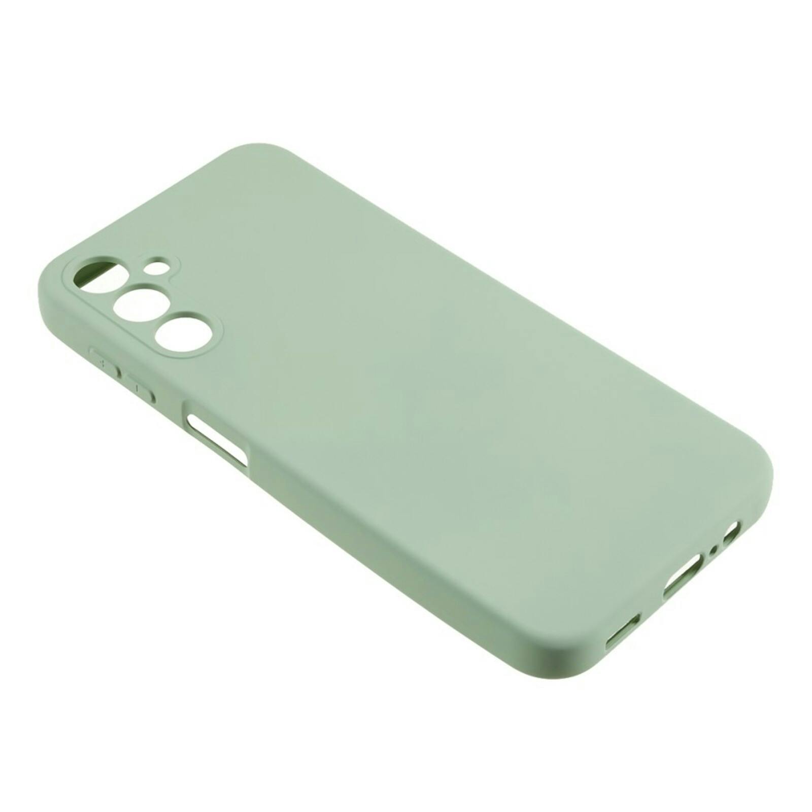 Mocaa Samsung Galaxy S24 Plus Hoesje Lichtgroen