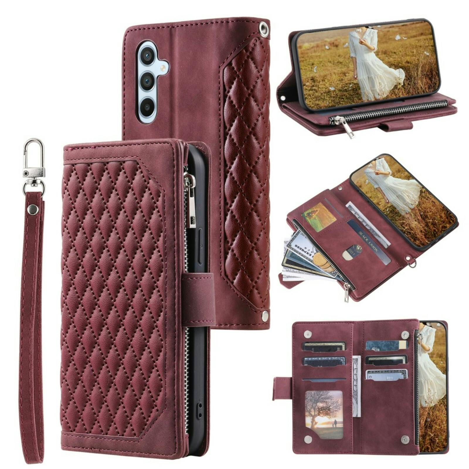 TwoTone Samsung Galaxy S24 FE Wallet Hoesje Rood