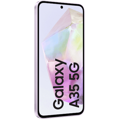 Samsung Galaxy A35 5G Awesome Lilac - Voorkant