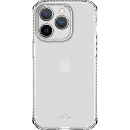 ITSKINS iPhone 14 Pro Doorzichtig Spectrum Hoesje Wit - Voorkant