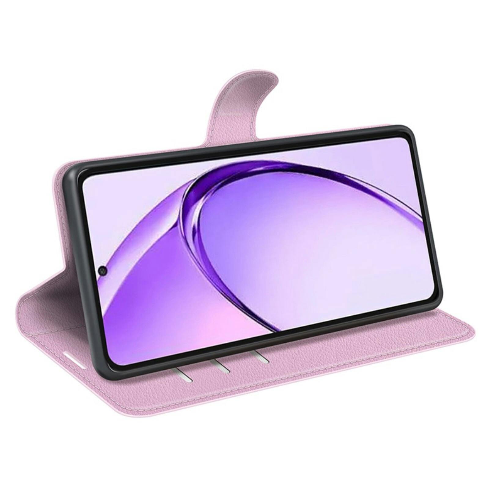 Mocaa Oppo A80 Slim-Fit Book Case Roze