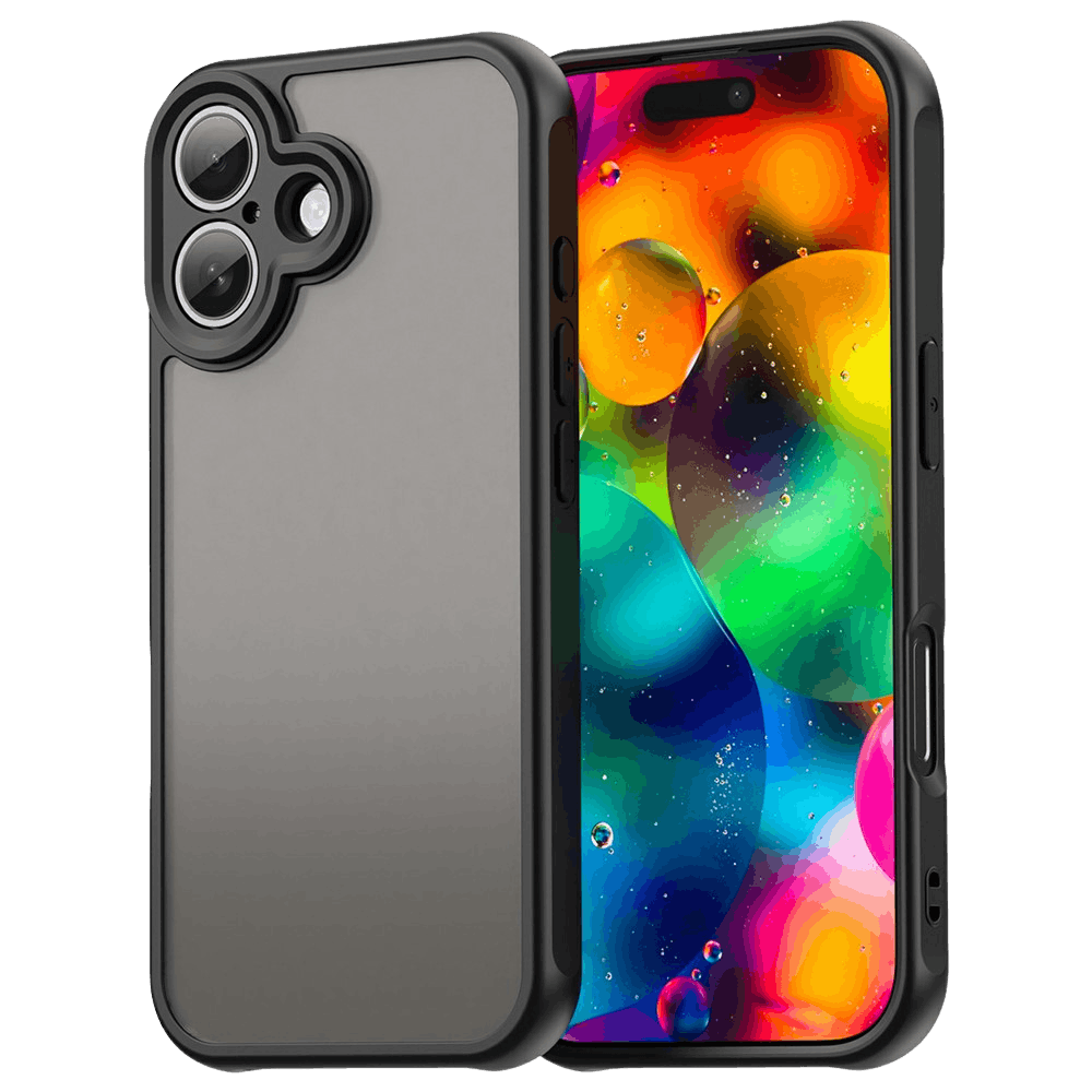 Mocaa Apple iPhone 17 Slim Anti-Shock Hoesje Zwart