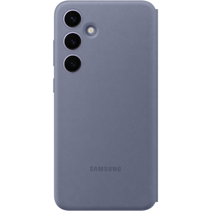 Samsung Galaxy S24 Plus Smart View Portemonnee Hoesje Paars