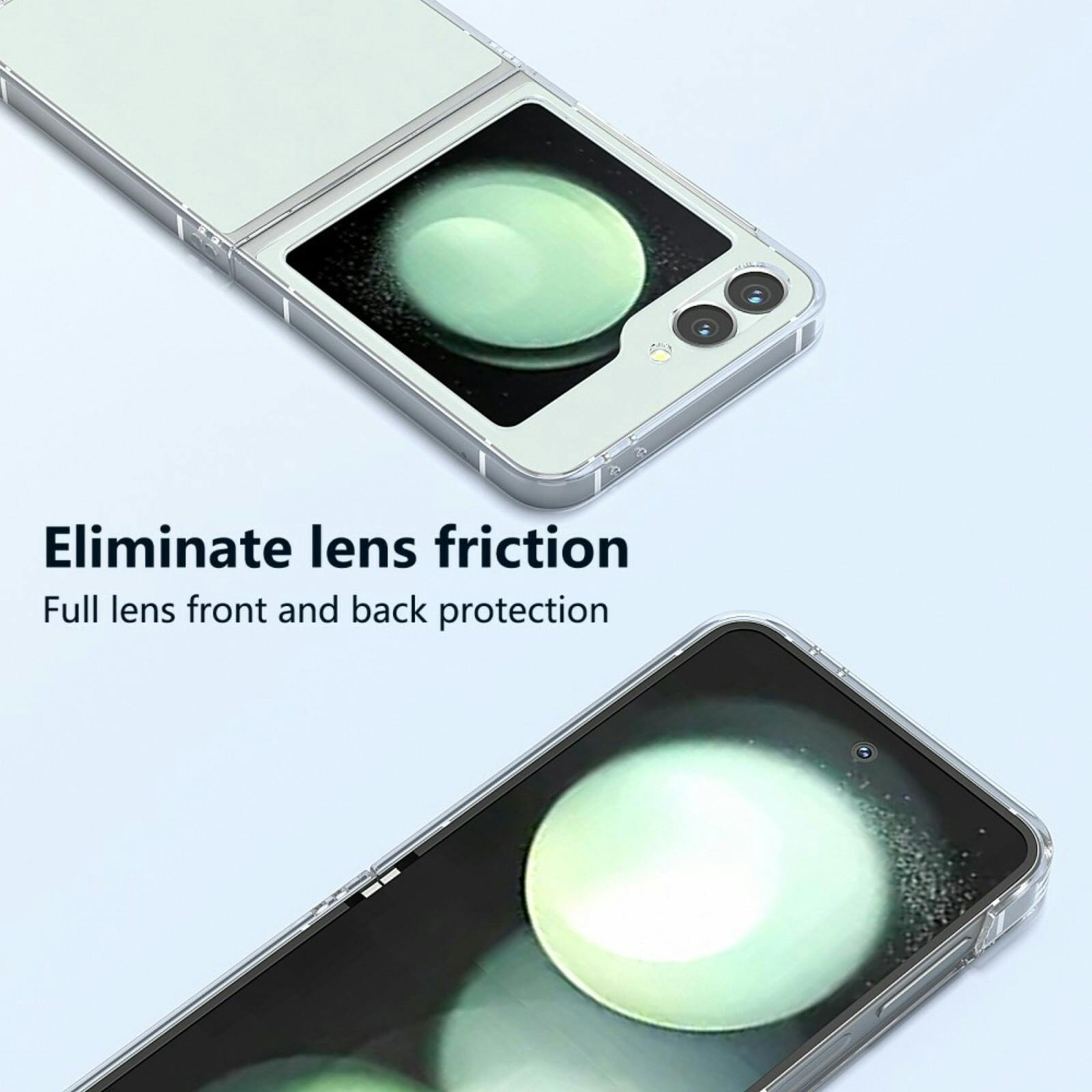 Mocaa Samsung Galaxy Z Flip6 Hardcase Transparant