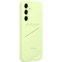 Samsung Galaxy A35 Card Slot Hoesje Lime - Voorkant