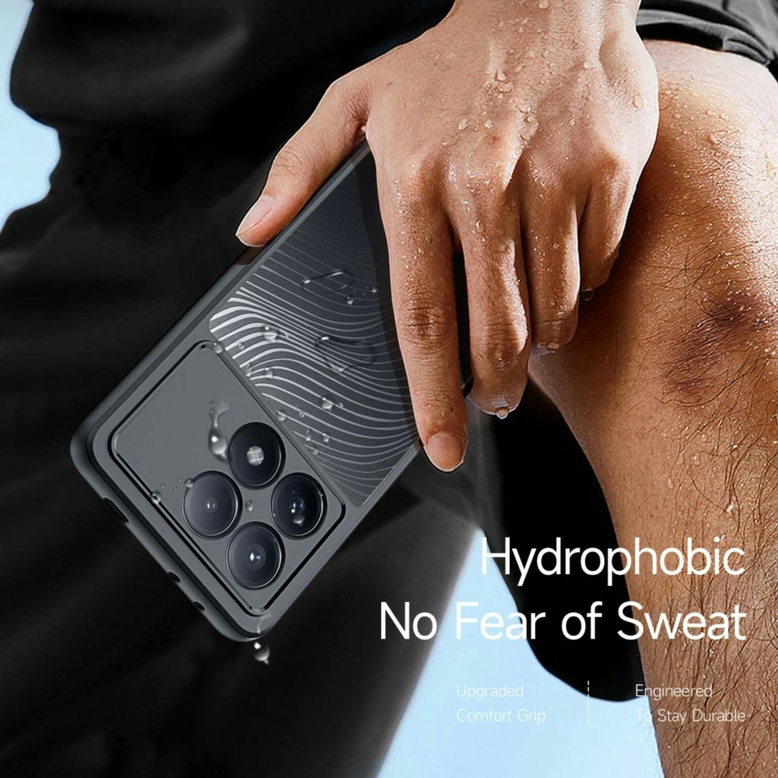 DUX DUCIS POCO X6 Pro Aimo Series Eco Hoesje Zwart