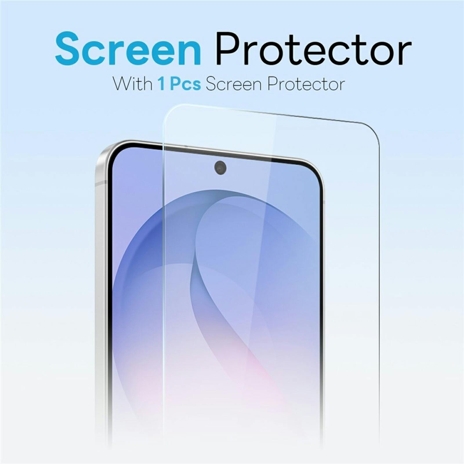 Northjo Samsung Galaxy S26 FE Magnetic All-in-One Protection Pack Transparant