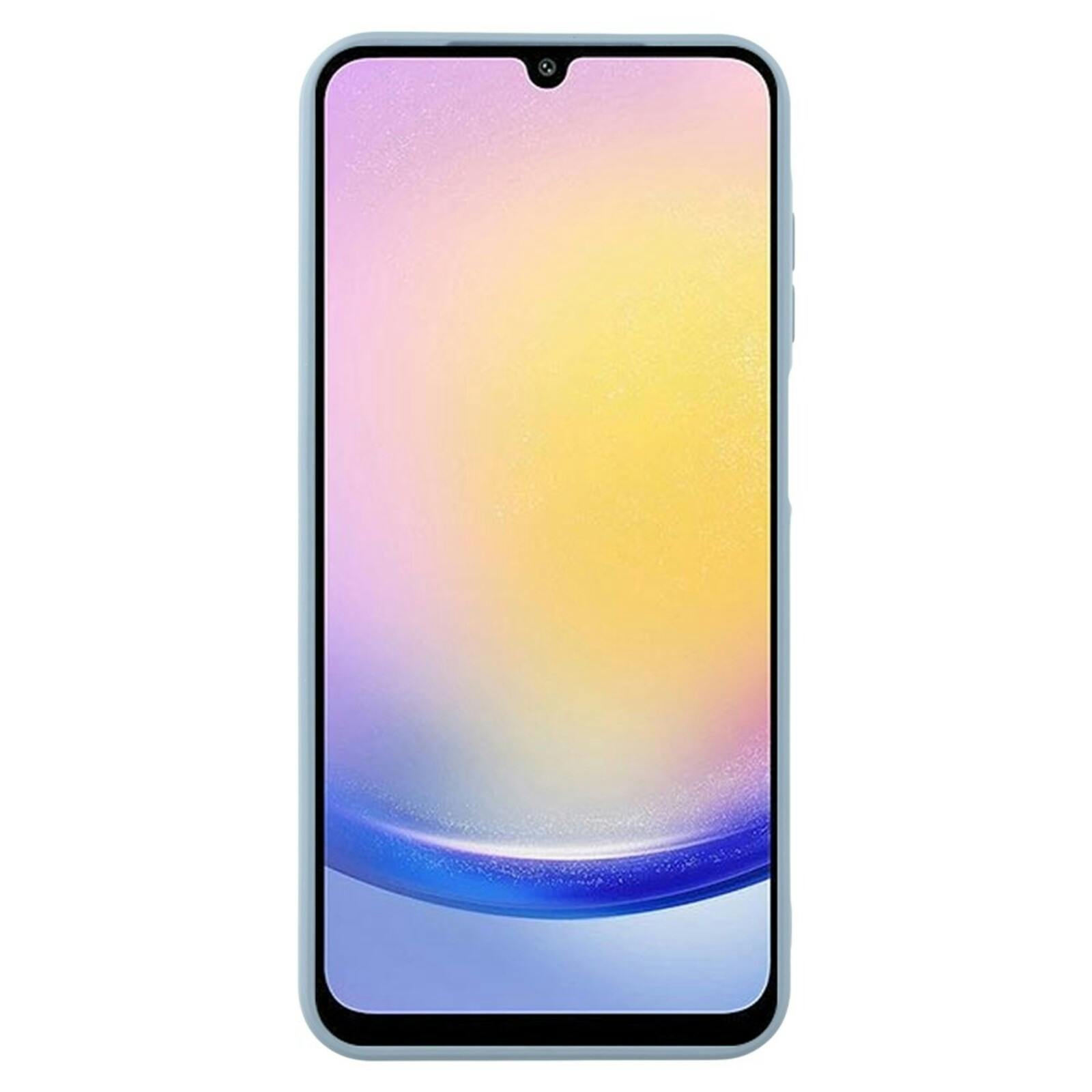 Mocaa Samsung Galaxy A27 Lens Protection Hoesje Blauwgrijs