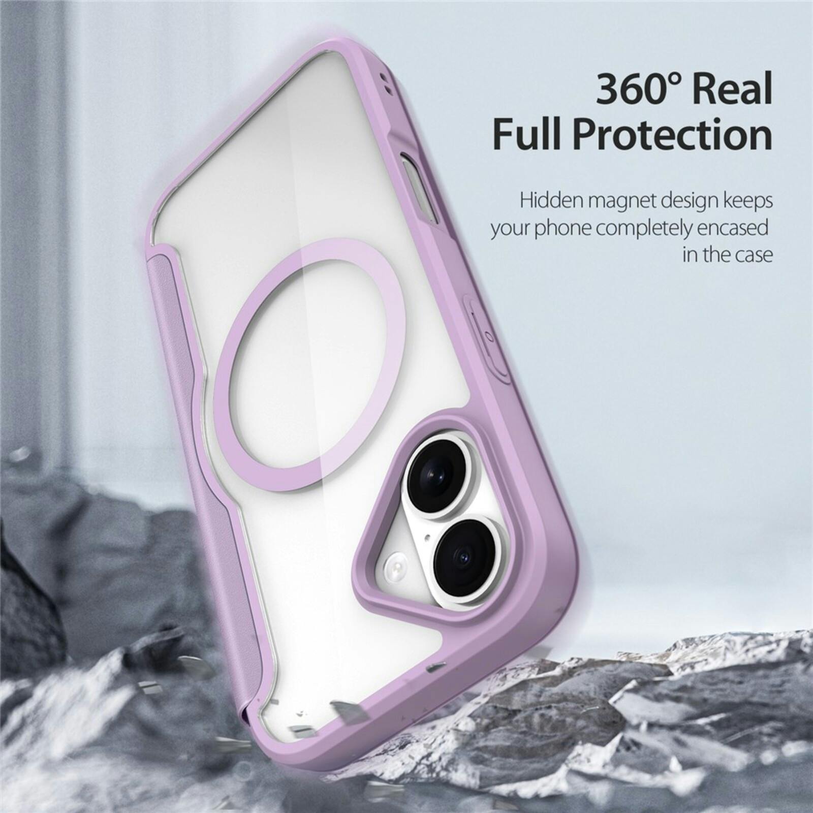 DUX DUCIS Apple iPhone 17 Skin X Pro Flipcover Paars