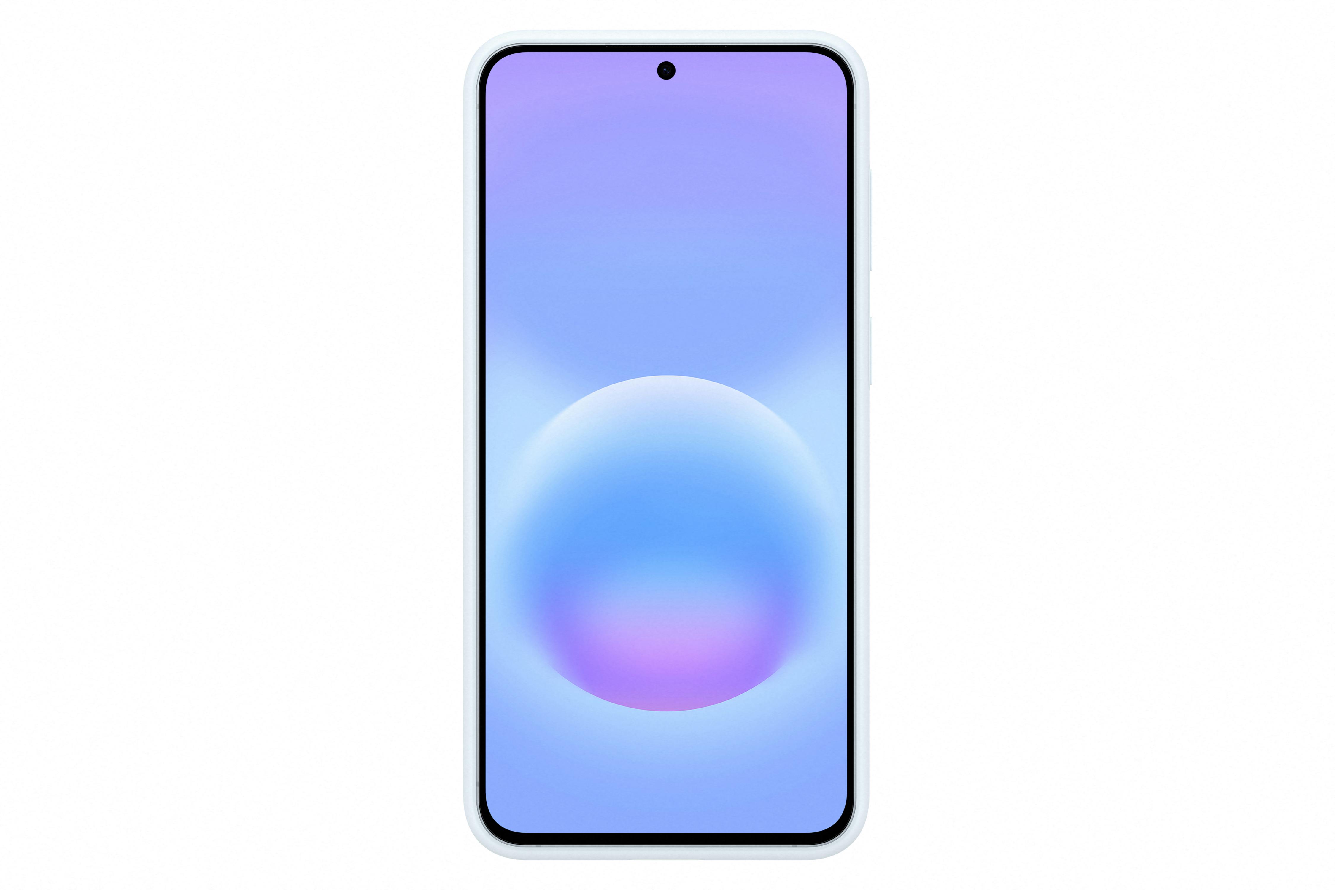 Samsung Galaxy A57 Siliconen Hoesje Lichtblauw