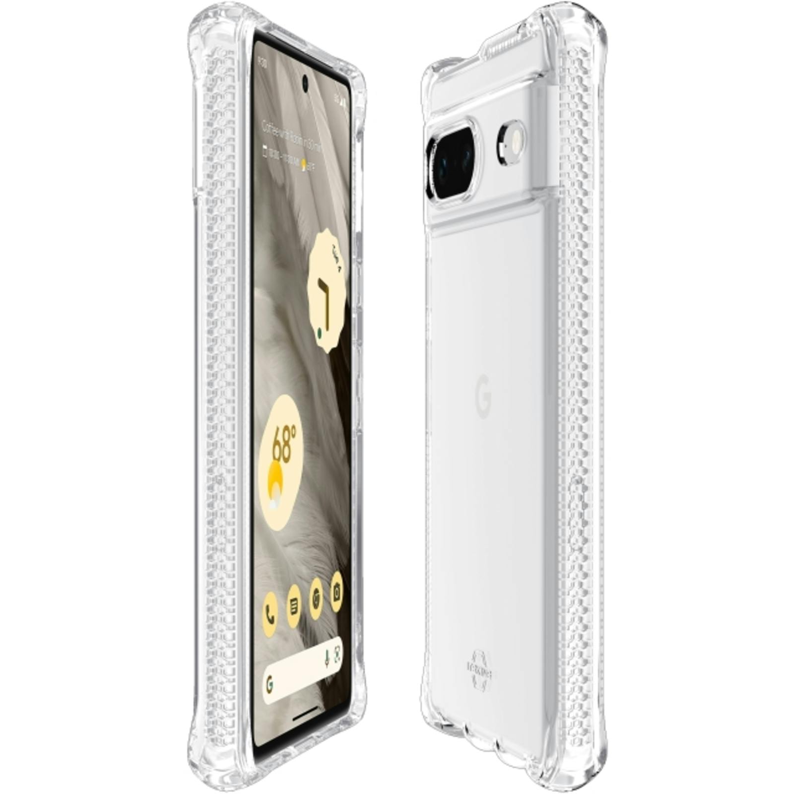 ITSKINS Pixel 7 Doorzichtig Spectrum Hoesje Transparant
