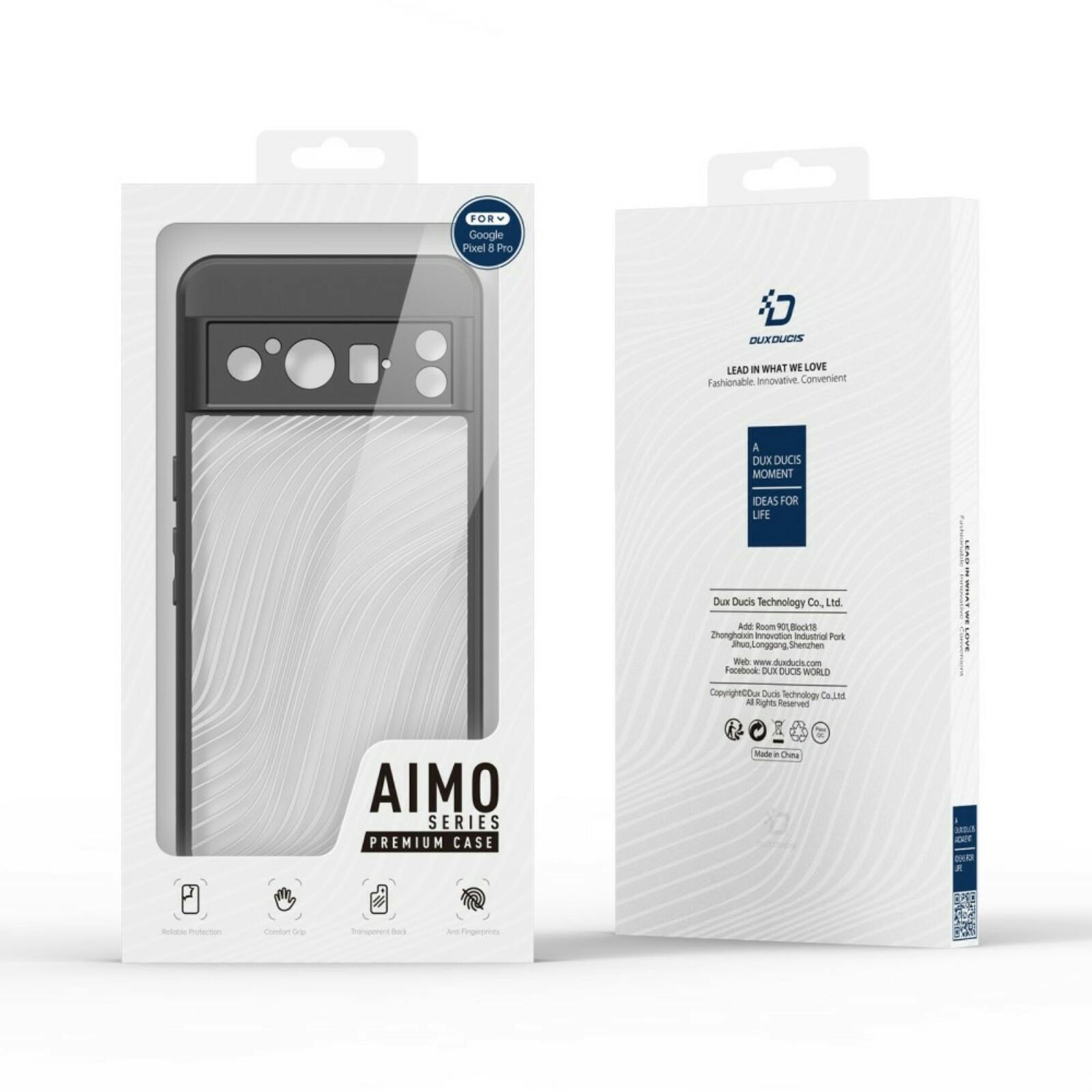 DUX DUCIS Google Pixel 8 Pro Aimo Series Eco Hoesje Zwart